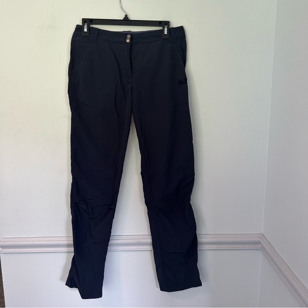 Jack Wolfskin Regular Fit Navy Blue Cargo Pants Size Small